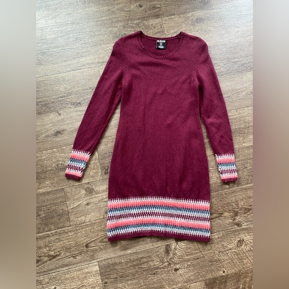 Sherpa Adventure Gear Dress maya jacquard merino wool great condition! Medium - Picture 2 of 7